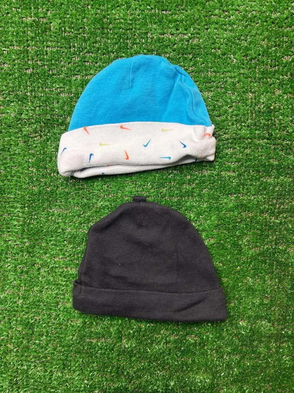 Nike Infant Baby Hat Beanie Set of 2